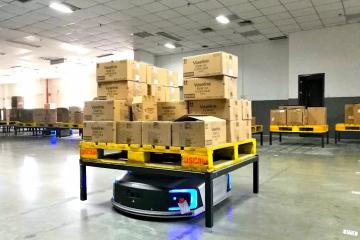 庫存管理機器人，數秒搞定高位貨架盤點
