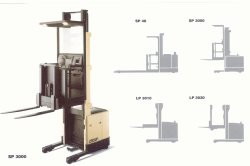 美國科朗(CROWN)1.25 SP48 TT站駕式電動(dòng)堆高機(jī)