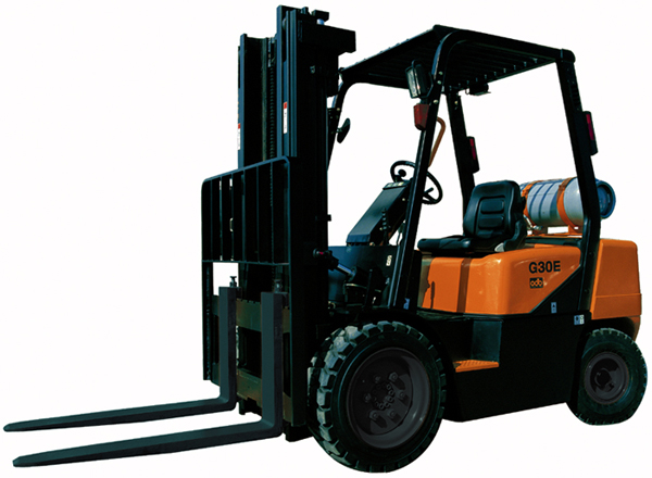 煙臺(tái)斗山3噸內(nèi)燃汽油叉車(chē) G30E-3 