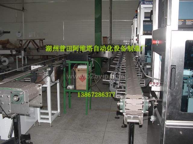 供應(yīng)鏈板輸送機(jī)，塑料鏈板輸送線