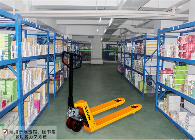 手動叉車 手動液壓車 寧波如意西林 單剪手動搬運(yùn)車 1t