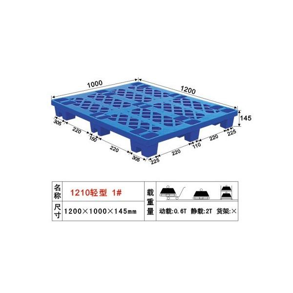 1號(hào)輕型塑膠卡板