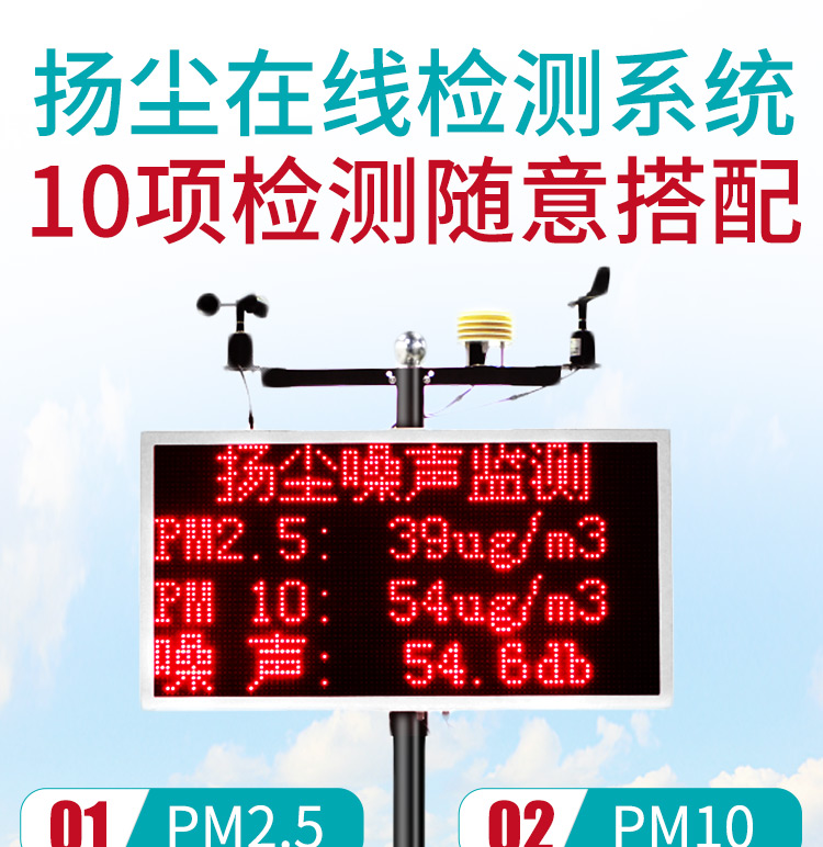 工地在線檢測(cè)風(fēng)力工地在線檢測(cè)風(fēng)速工地在線檢測(cè)揚(yáng)塵系統(tǒng) 