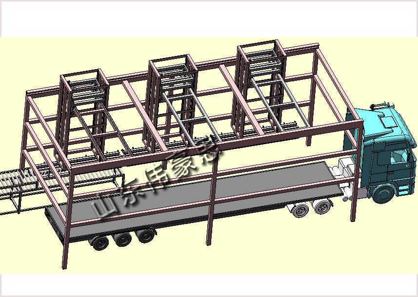 供應(yīng)高架式裝車機(jī)械手 袋裝稻谷自動裝車機(jī)