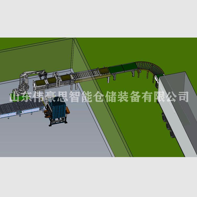 肥料自動裝車設(shè)備供應(yīng)商 全自動裝車機(jī)械手非標(biāo)定制