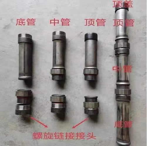孫召鄉(xiāng)灌注樁基套筒式聲測管54價格